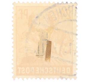 Почтовая марка 24 пфеннига 1947 года Германия (Тризония)