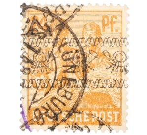 Почтовая марка 24 пфеннига 1947 года Германия (Тризония)