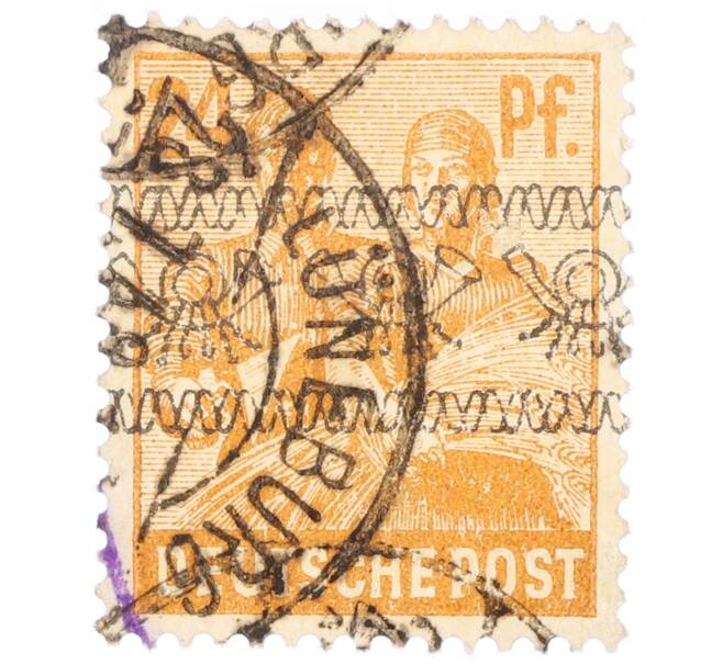 Почтовая марка 24 пфеннига 1947 года Германия (Тризония) (Артикул: T11-35130) — Фото №1