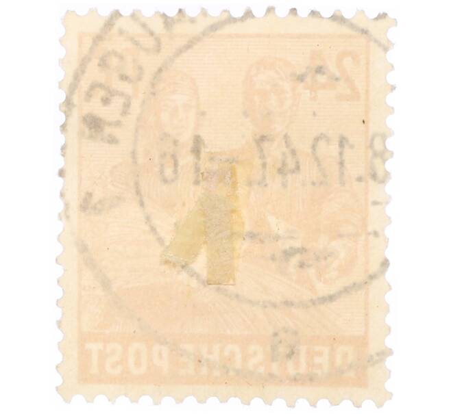 Почтовая марка 24 пфеннига 1947 года Германия (Тризония) (Артикул: T11-35132) — Фото №2