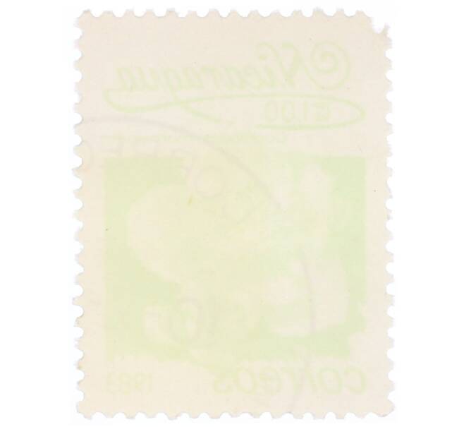 Почтовая марка 1 кордоба 1983 года Никарагуа «Кохлоспермум» (Артикул: T11-35159) — Фото №2