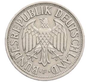1 марка 1950 года F Западная Германия (ФРГ) — Фото №2