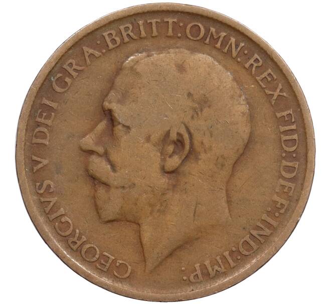 Монета 1 пенни 1911 года Великобритания (Артикул: K12-76137) — Фото №2