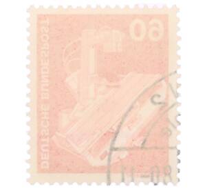 Почтовая марка 60 пфеннигов 1978 года Западная Германия (ФРГ) «Рентгеновский аппарат»