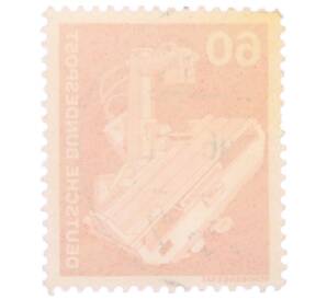 Почтовая марка 60 пфеннигов 1978 года Западная Германия (ФРГ) «Рентгеновский аппарат»