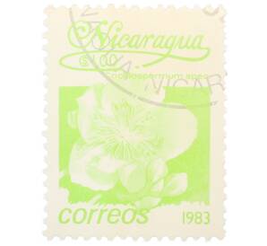Почтовая марка 1 кордоба 1983 года Никарагуа «Кохлоспермум» — Фото №1