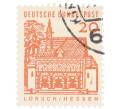 Почтовая марка 20 пфеннигов 1965 года Западная Германия (ФРГ) «Немецкие постройки XII века — Ворота Лоршского монастыря в Гессене» (Артикул: T11-35317) — Фото №1