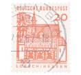 Почтовая марка 20 пфеннигов 1965 года Западная Германия (ФРГ) «Немецкие постройки XII века — Ворота Лоршского монастыря в Гессене» (Артикул: T11-35321) — Фото №1