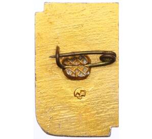 Значок «Украинское общество охраны природы — Аист» — Фото №2