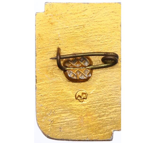 Значок «Украинское общество охраны природы — Аист» (Артикул: K12-76222) — Фото №2