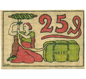 25 пфеннигов 1921 года Германия — Блюменталь (Нотгельд) — Фото №2