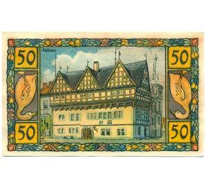 50 пфеннигов 1921 года Германия — Бломберг / Липпе (Нотгельд) — Фото №2