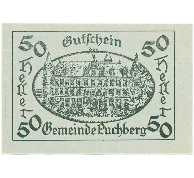 Банкнота 50 геллеров 1920 года Австрия — Пухберг / Вельс (Нотгельд) (Артикул: B2-16088) — Фото №1