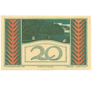 20 геллеров 1920 года Австрия — Пухенау (Нотгельд) — Фото №1