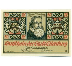 50 пфеннигов 1921 года Германия — Айленбург (Нотгельд) — Фото №2