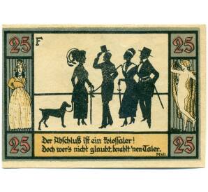 25 пфеннигов 1921 года Германия — Апольд (Нотгельд) — Фото №1