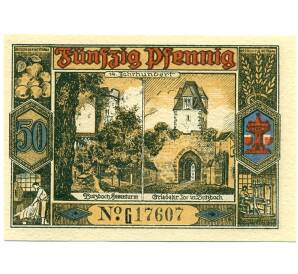 50 пфеннигов 1921 года Германия — Буцбах (Нотгельд)