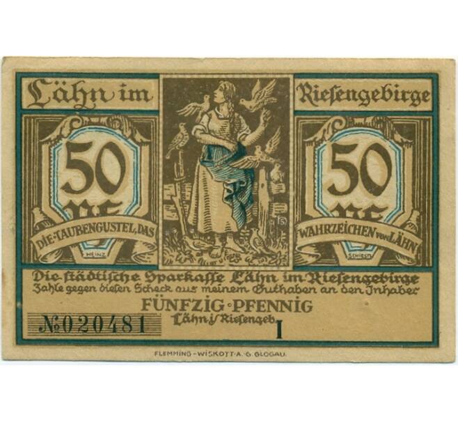 Банкнота 50 пфеннигов 1921 года Германия — Влень (Нотгельд) (Артикул: K10-12052) — Фото №1