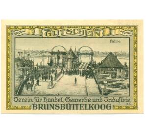 50 пфеннигов 1922 года Германия — Брунсбюттель (Нотгельд) — Фото №1