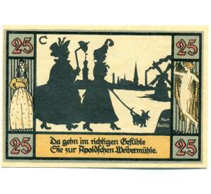 25 пфеннигов 1921 года Германия — Апольд (Нотгельд) — Фото №2