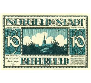 10 пфеннигов 1921 года Германия — Биттерфельд (Нотгельд) — Фото №1