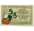 Банкнота 5 пфеннигов 1920 года Германия — Йоханнесбург (Нотгельд) (Артикул: K10-12096) — Фото №1