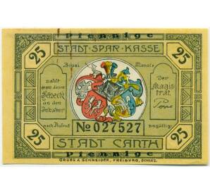 25 пфеннигов 1921 года Германия — Кант (Нотгельд) — Фото №2