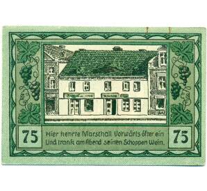 75 пфеннигов 1921 года Германия — Кант (Нотгельд) — Фото №1