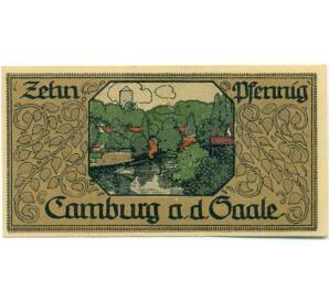 10 пфеннигов 1921 года Германия — Камбург (Нотгельд) — Фото №1