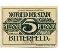Банкнота 5 пфеннигов 1921 года Германия — Биттерфельд (Нотгельд) (Артикул: K10-12112) — Фото №1