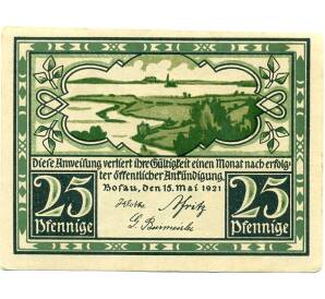 25 пфеннигов 1921 года Германия — Бозау (Нотгельд) — Фото №1