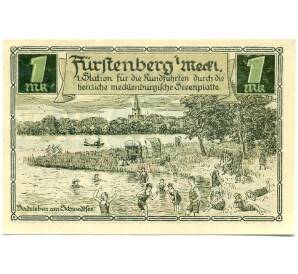 1 марка 1921 года Германия — Фюрстенберг (Нотгельд)
