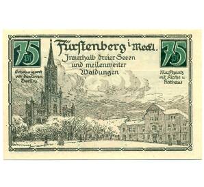75 пфеннигов 1921 года Германия — Фюрстенберг (Нотгельд) — Фото №2
