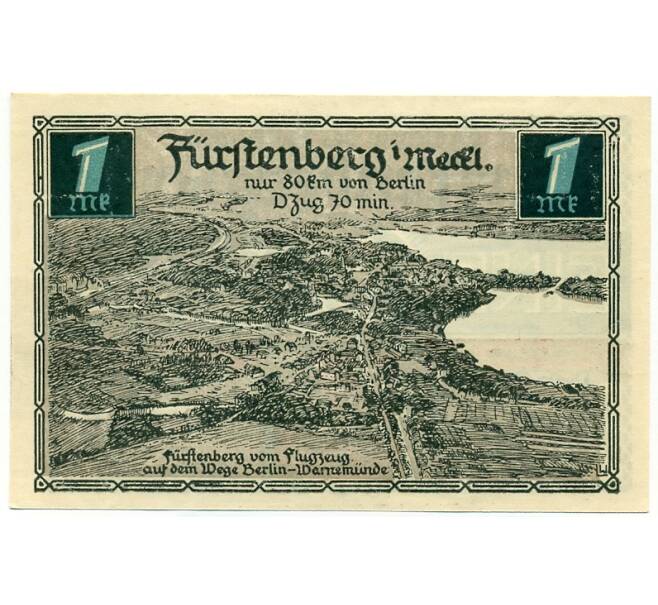 Банкнота 1 марка 1921 года Германия — Фюрстенберг (Нотгельд) (Артикул: K10-12131) — Фото №2