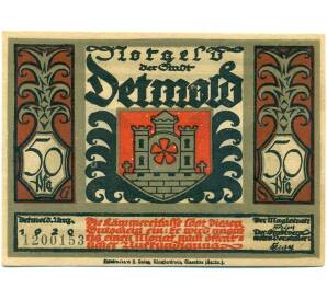 50 пфеннигов 1920 года Германия — Фюрстенберг (Нотгельд) — Фото №2