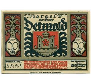 50 пфеннигов 1920 года Германия — Фюрстенберг (Нотгельд) — Фото №2