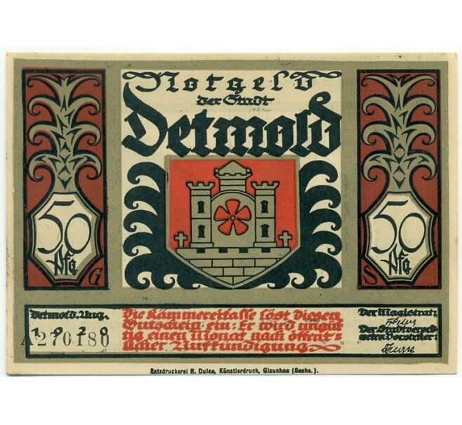 Банкнота 50 пфеннигов 1920 года Германия — Фюрстенберг (Нотгельд) (Артикул: K10-12138) — Фото №2