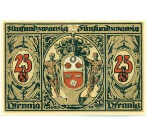 25 пфеннигов 1921 года Германия — Кронах (Нотгельд)
