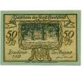 Банкнота 50 пфеннигов 1921 года Германия — Лаухштедт (Нотгельд) (Артикул: K10-12148) — Фото №2