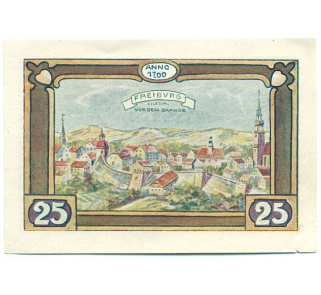 Банкнота 25 пфеннигов 1921 года Германия — Фрайбург (Нотгельд) (Артикул: K10-12155) — Фото №2