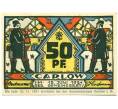Банкнота 50 пфеннигов 1921 года Германия — Карлоу (Нотгельд) (Артикул: K10-12167) — Фото №1