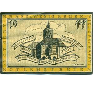 10 пфеннигов 1922 года Германия — Франкфурт-на-Одере (Нотгельд) — Фото №2