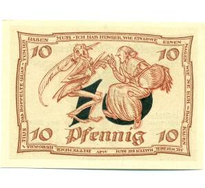 10 пфеннигов 1921 года Германия — Арнштадт (Нотгельд) — Фото №2