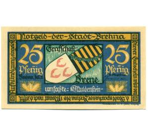 25 пфеннигов 1921 года Германия — Брена (Нотгельд) — Фото №1