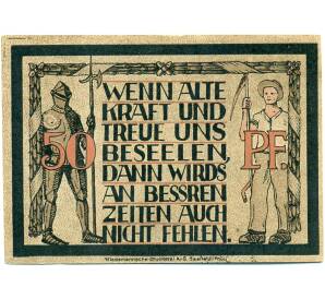 25 пфеннигов 1921 года Германия — Лауэнштайн (Нотгельд) — Фото №1