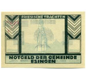 25 пфеннигов 1921 года Германия — Эссинген (Нотгельд) — Фото №2