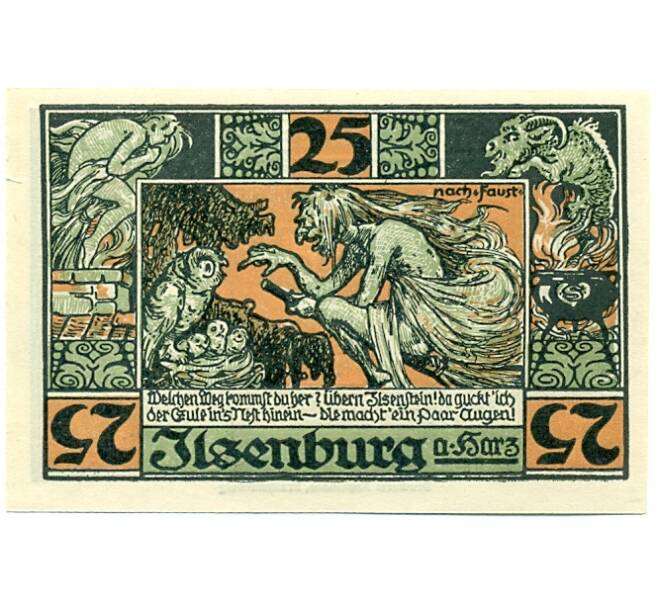 Банкнота 25 пфеннигов 1921 года Германия — Ильзенбург (Нотгельд) (Артикул: K10-12206) — Фото №1