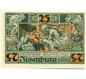 25 пфеннигов 1921 года Германия — Ильзенбург (Нотгельд) — Фото №1