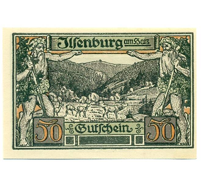 Банкнота 50 пфеннигов 1921 года Германия — Ильзенбург (Нотгельд) (Артикул: K10-12211) — Фото №2