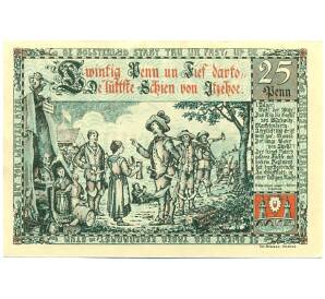 25 пфеннигов 1920 года Германия — Итцехо (Нотгельд) — Фото №1